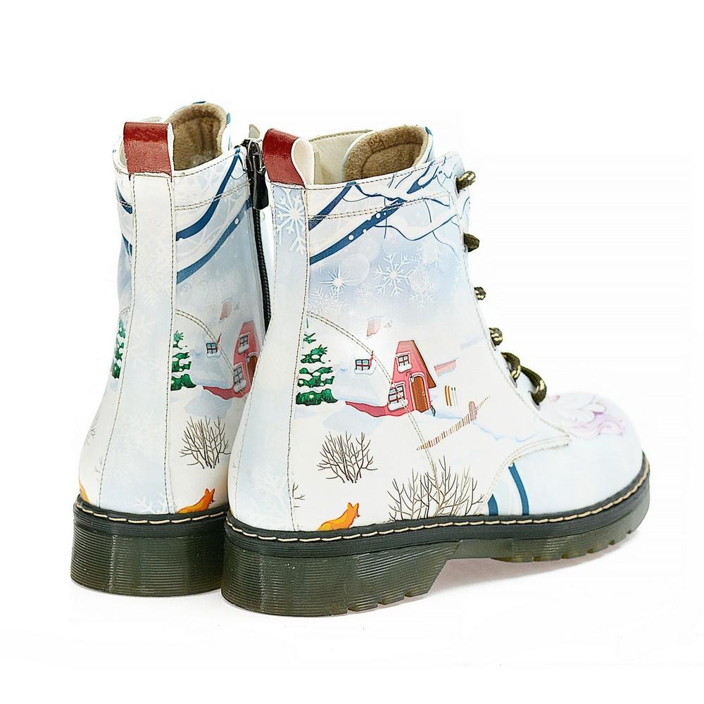 Winter Life and Girl Long Boots AMAR105 (1329363452000)