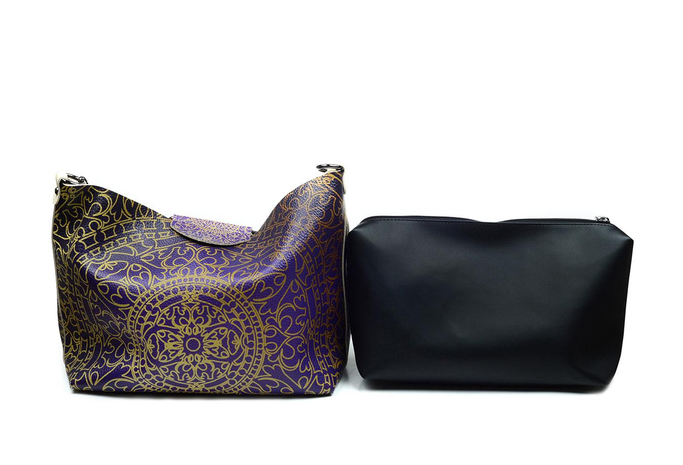 Gold Lines Hand Bags CAN603