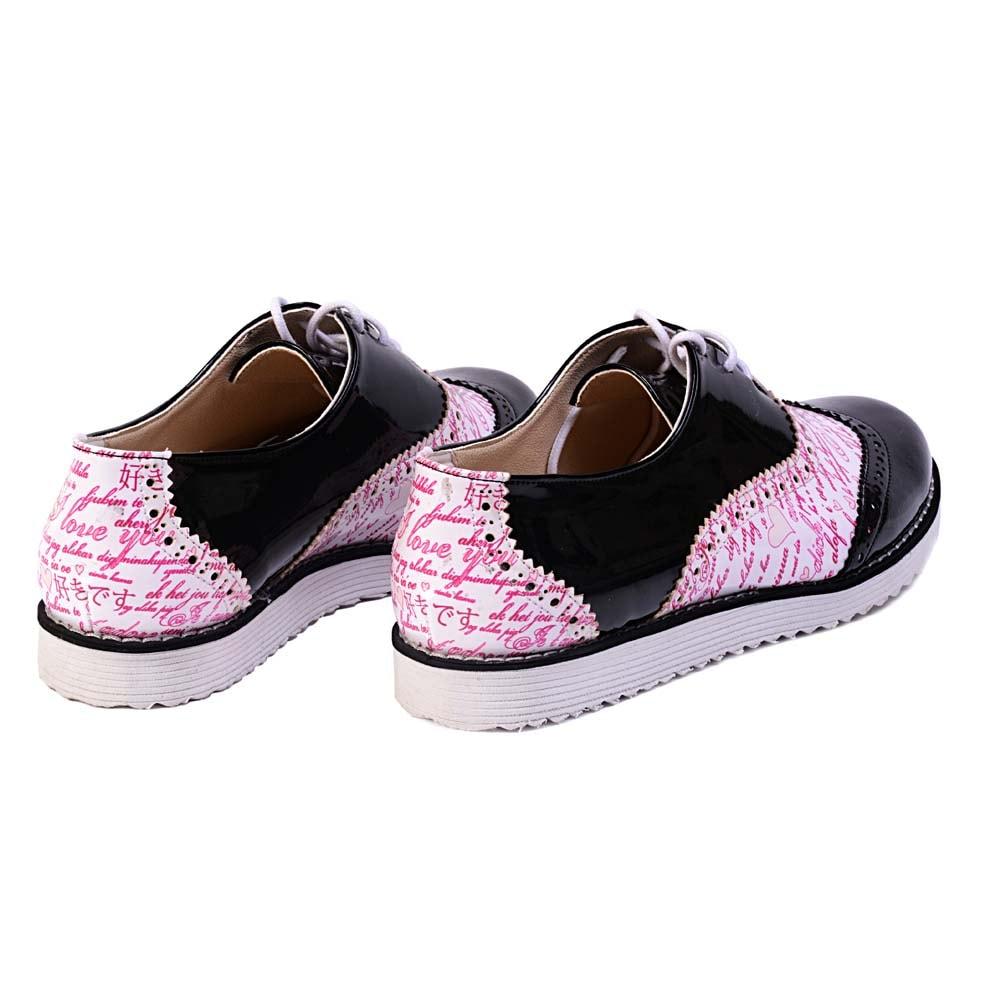 I Love You Oxford Shoes GNG201 (506266255392)