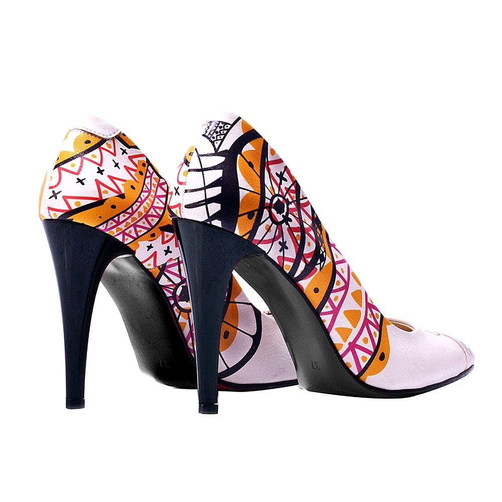 Cute Owl Heel Shoes STL4412 (506277724192)