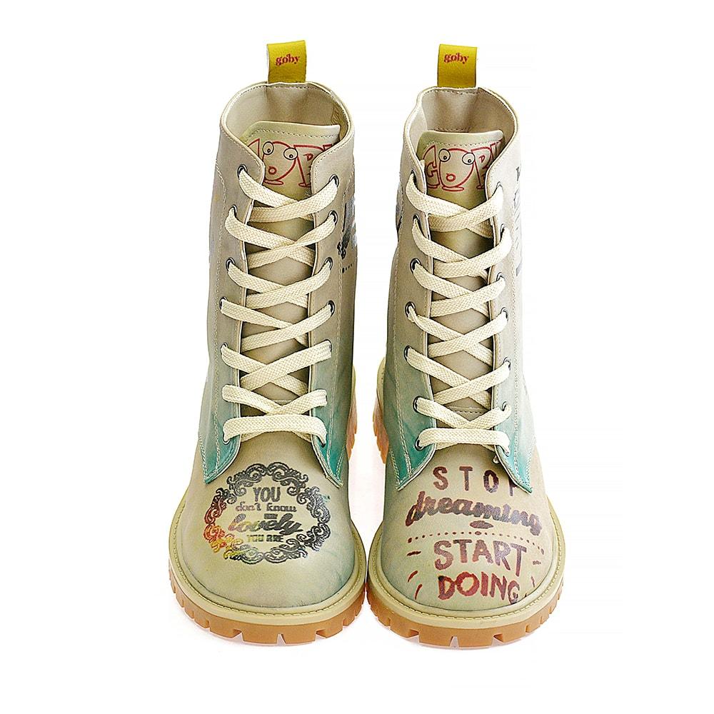 Stop Dreaming Start Doing Long Boots TMB1023 (1405815324768)