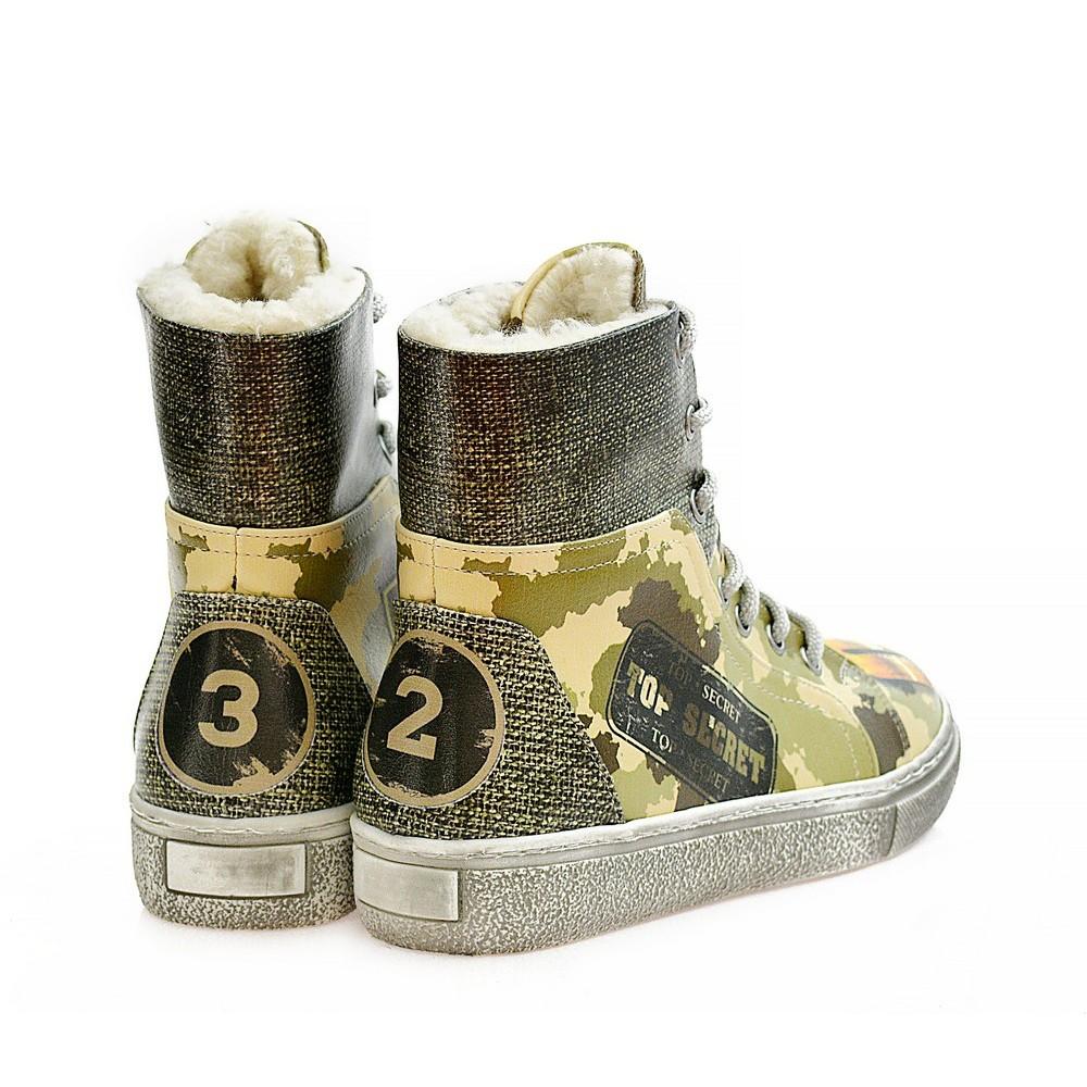 Top Secret Short Boots WJAS125 (1421230112864)