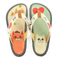 Mint & Coral I Love My Cat Flip-Flop CAL402 (737699725408)