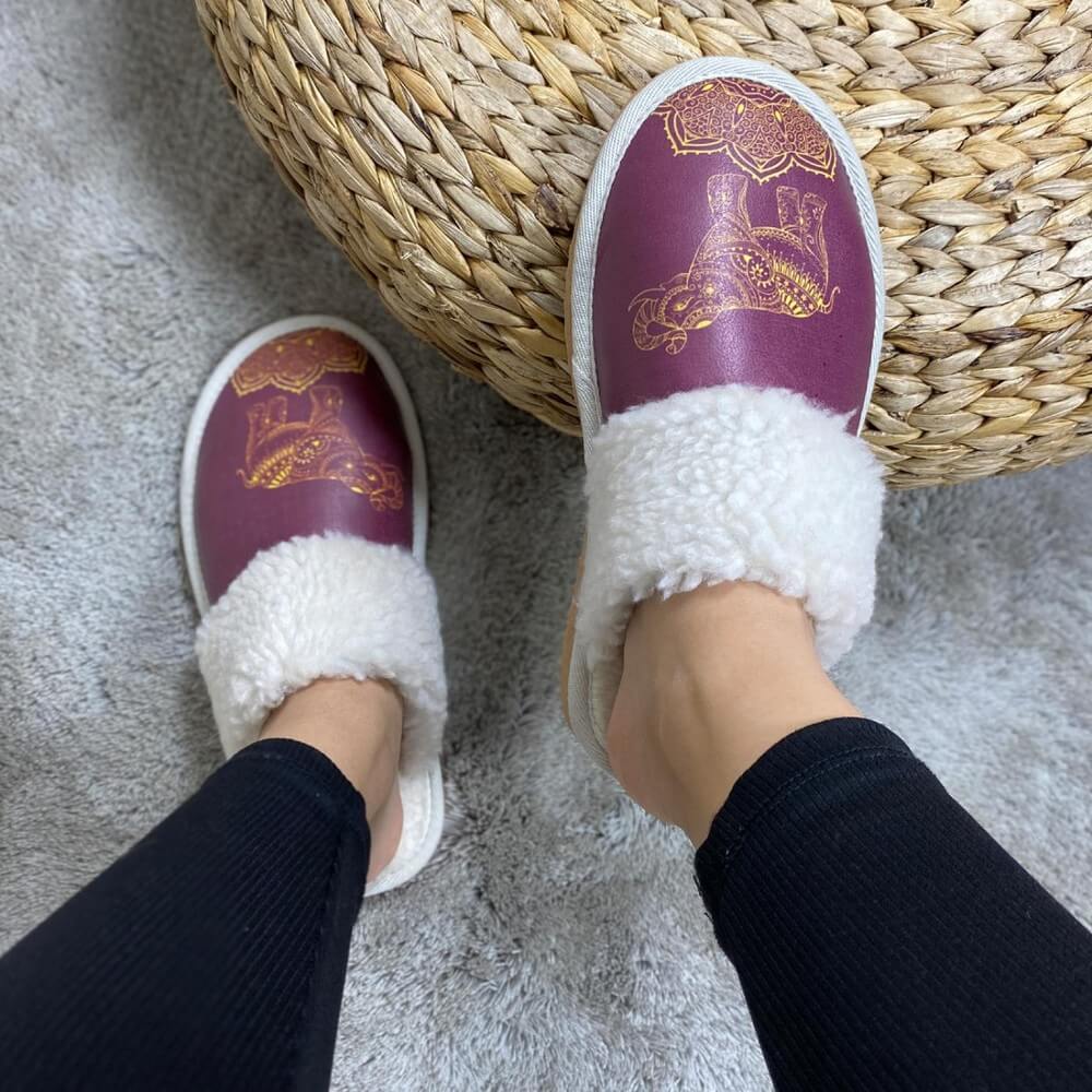 Shearling Slipper CNTR105 - Goby Usa