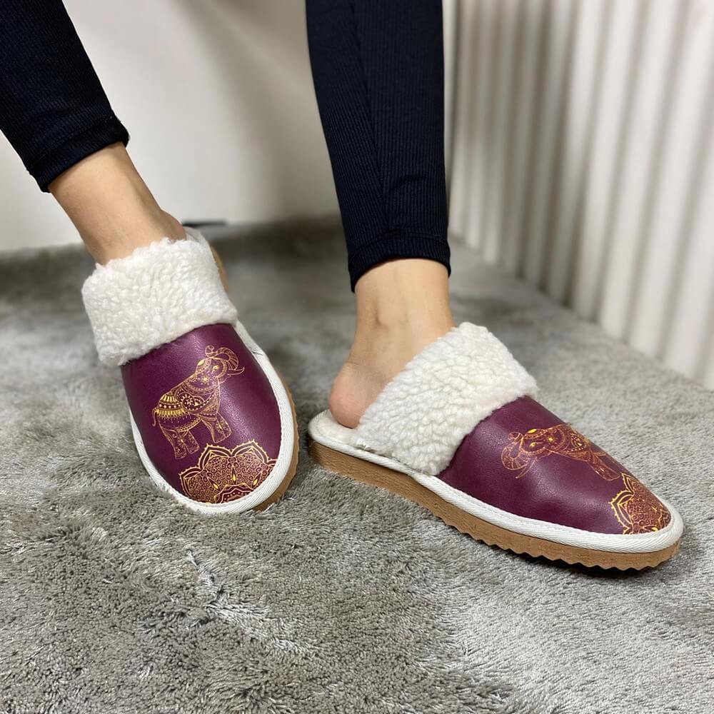 Shearling Slipper CNTR105 - Goby Usa