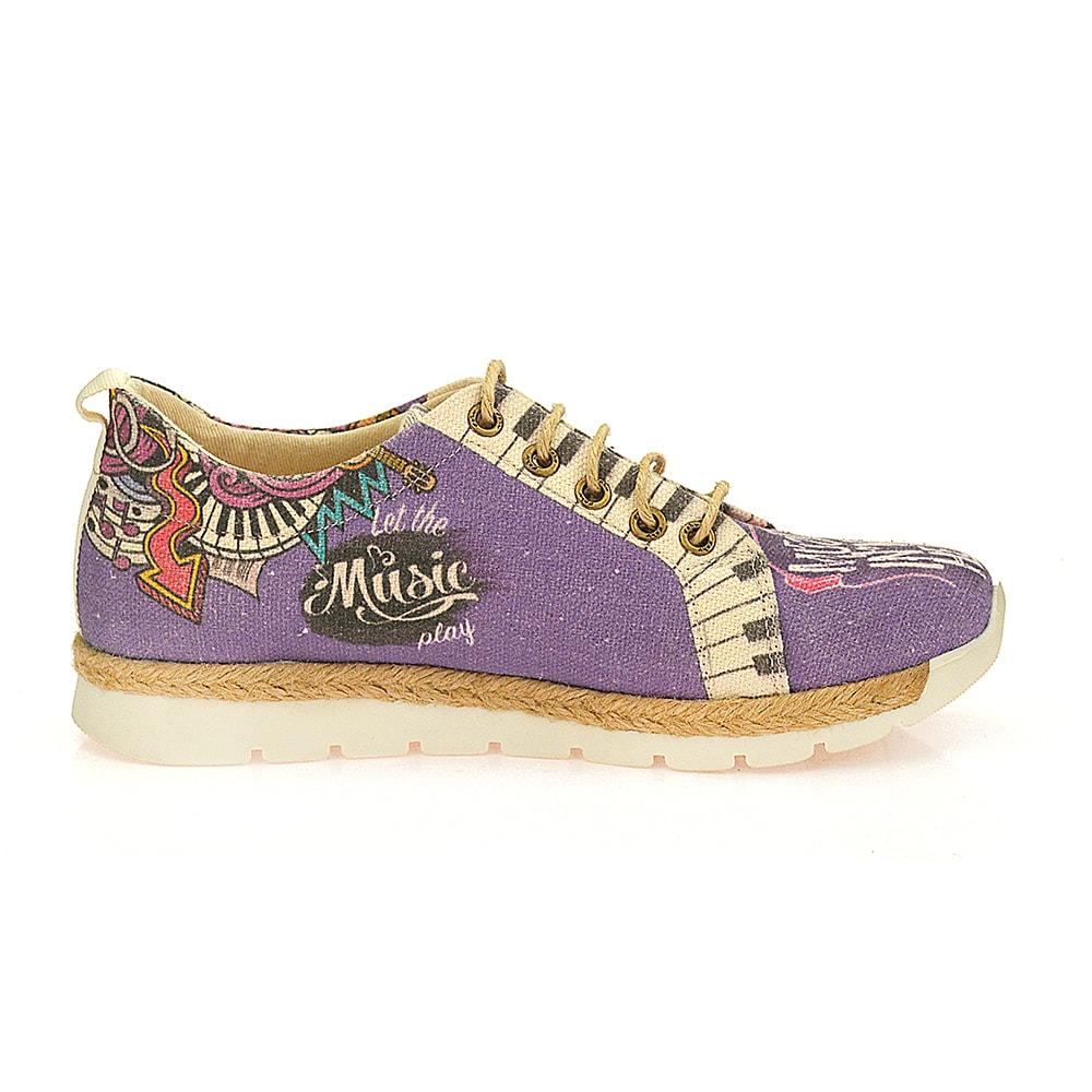 Admiration of Music Sneakers Shoes SHR101 (1405809492064)