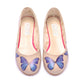 Blue Butterfly Ballerinas Shoes 1000 (506260455456)