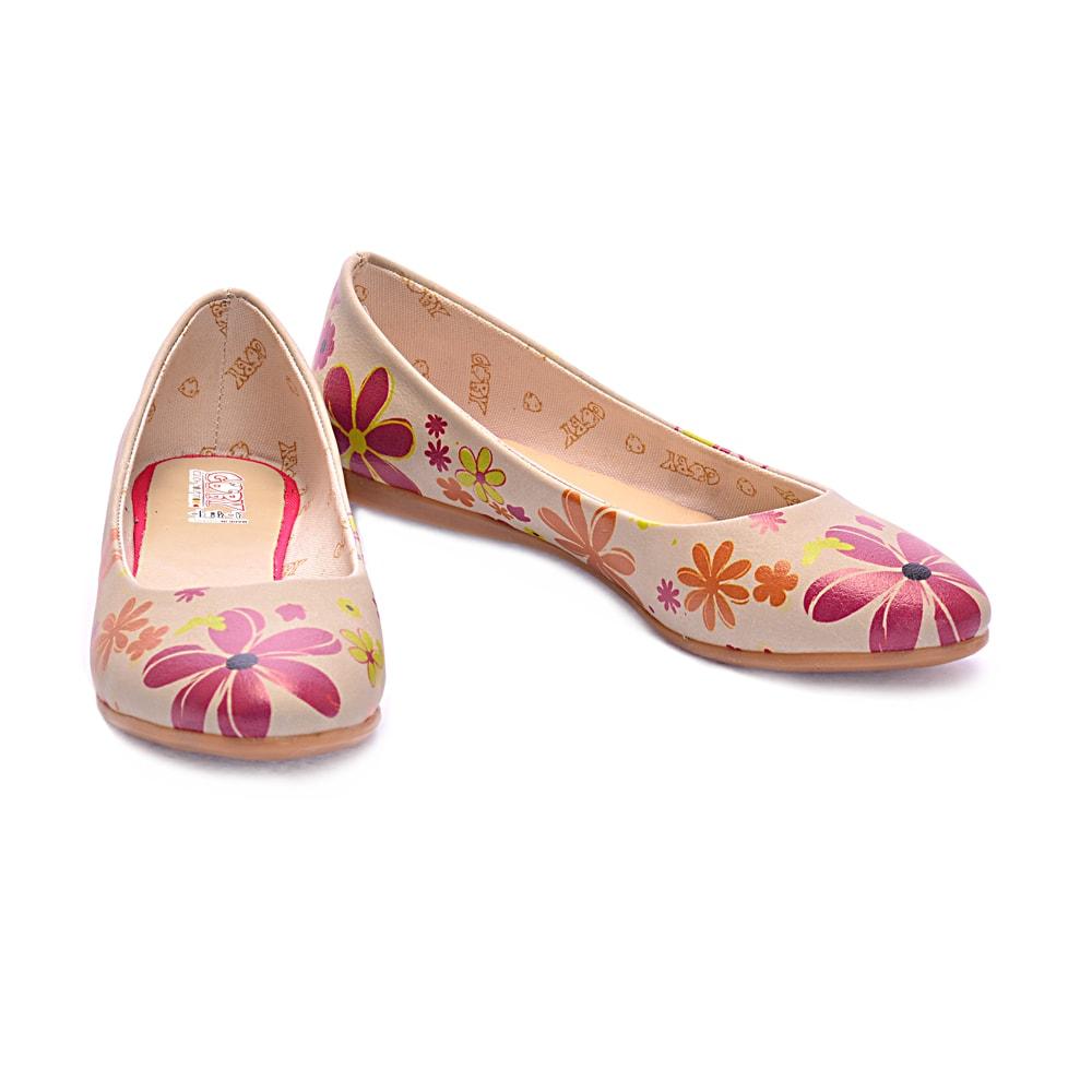 Flowers Ballerinas Shoes 1003 (506260553760)