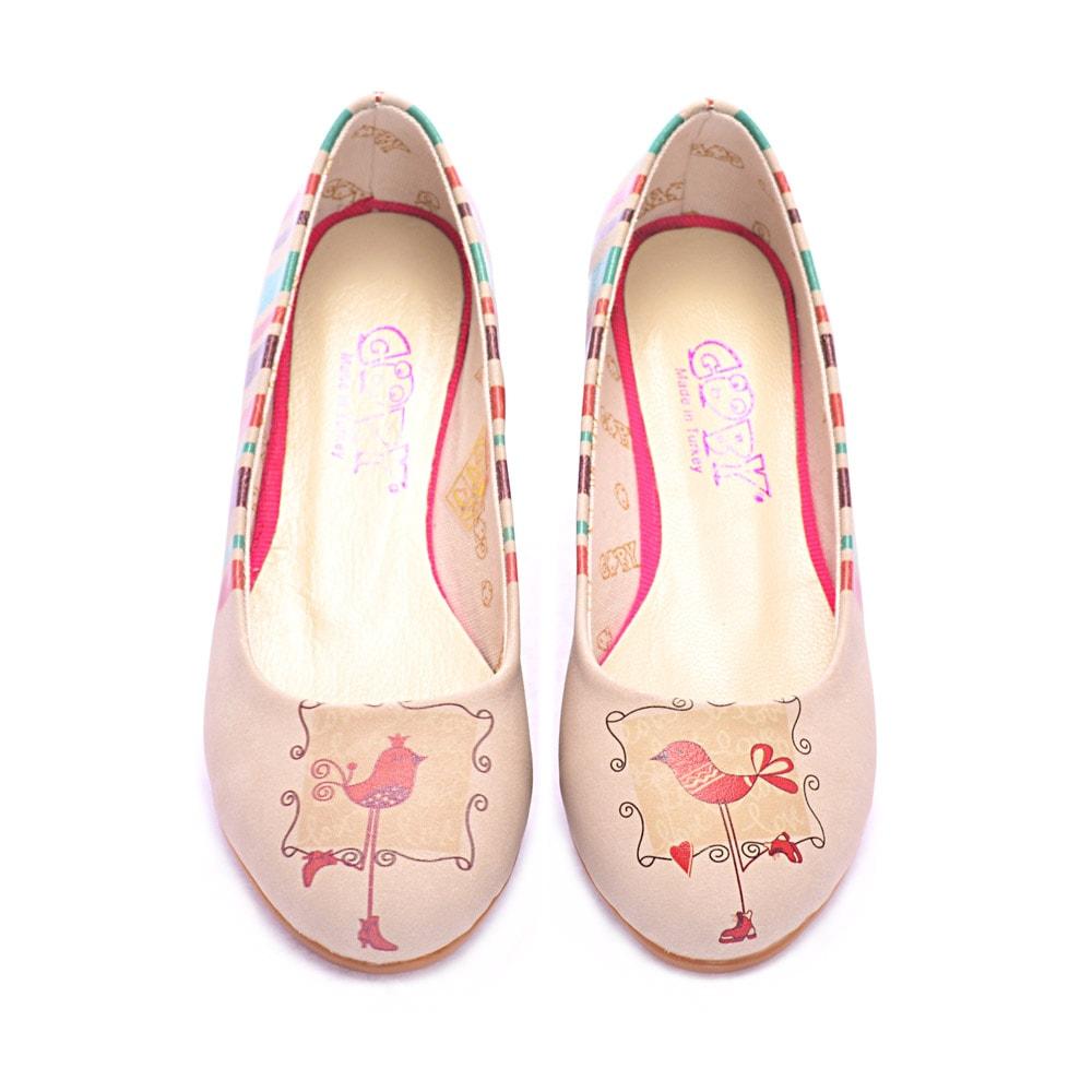 Puppet Bird Ballerinas Shoes 1017 (506260684832)