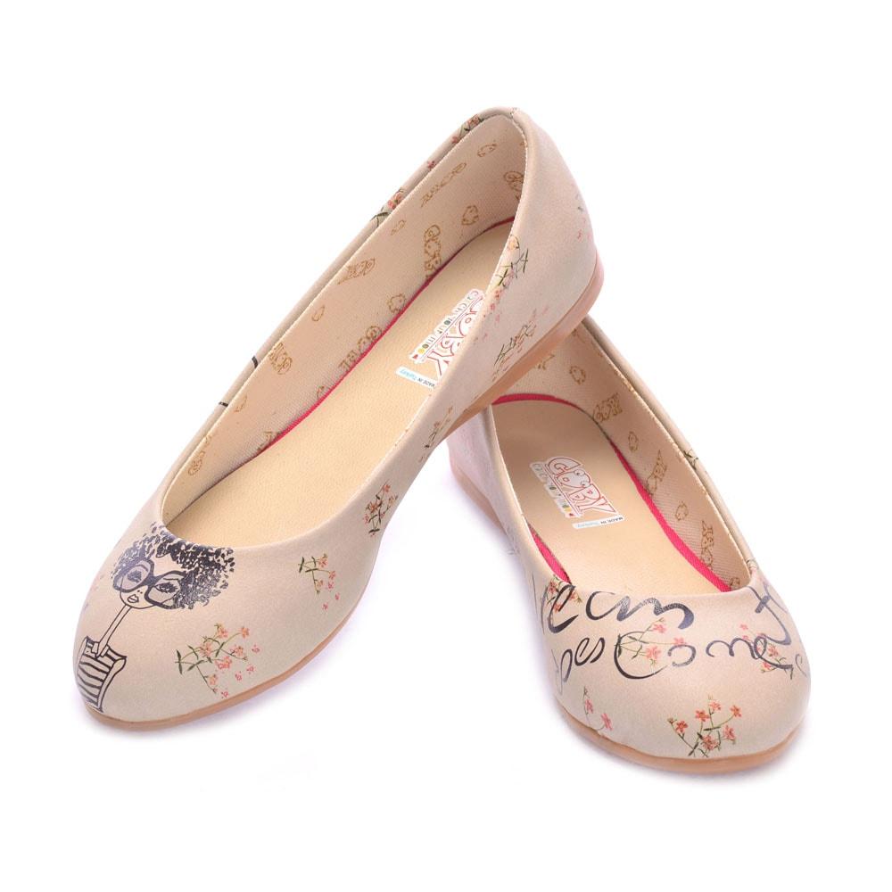 Curly Girl Ballerinas Shoes 1025 (506260946976)