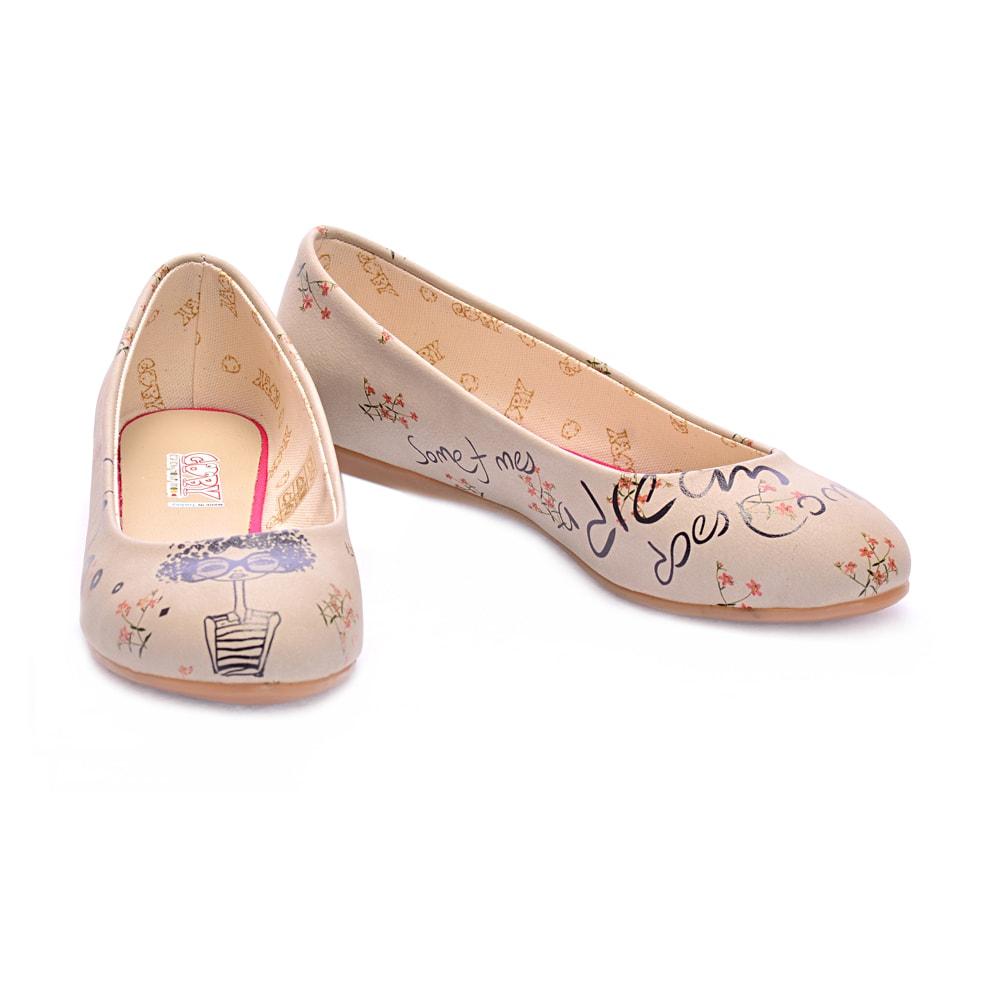 Curly Girl Ballerinas Shoes 1025 (506260946976)