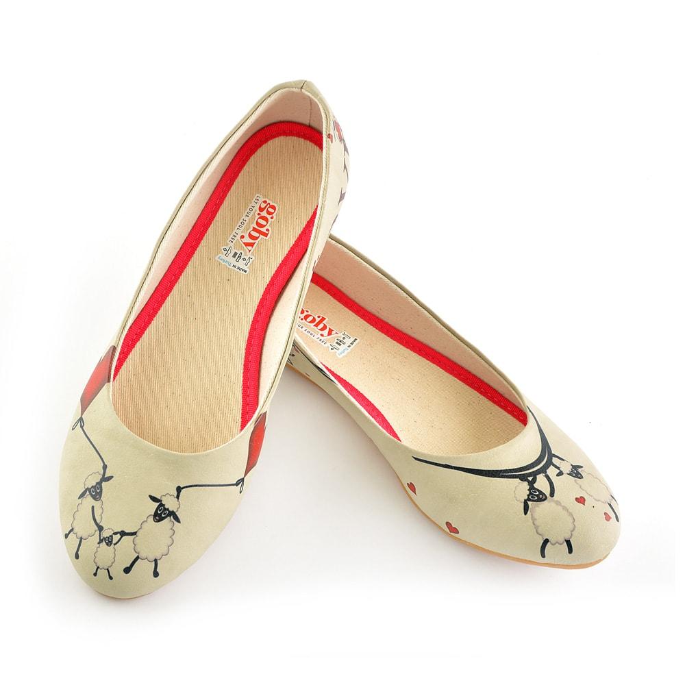 Sheep Love Ballerinas Shoes 1029 (506261045280)