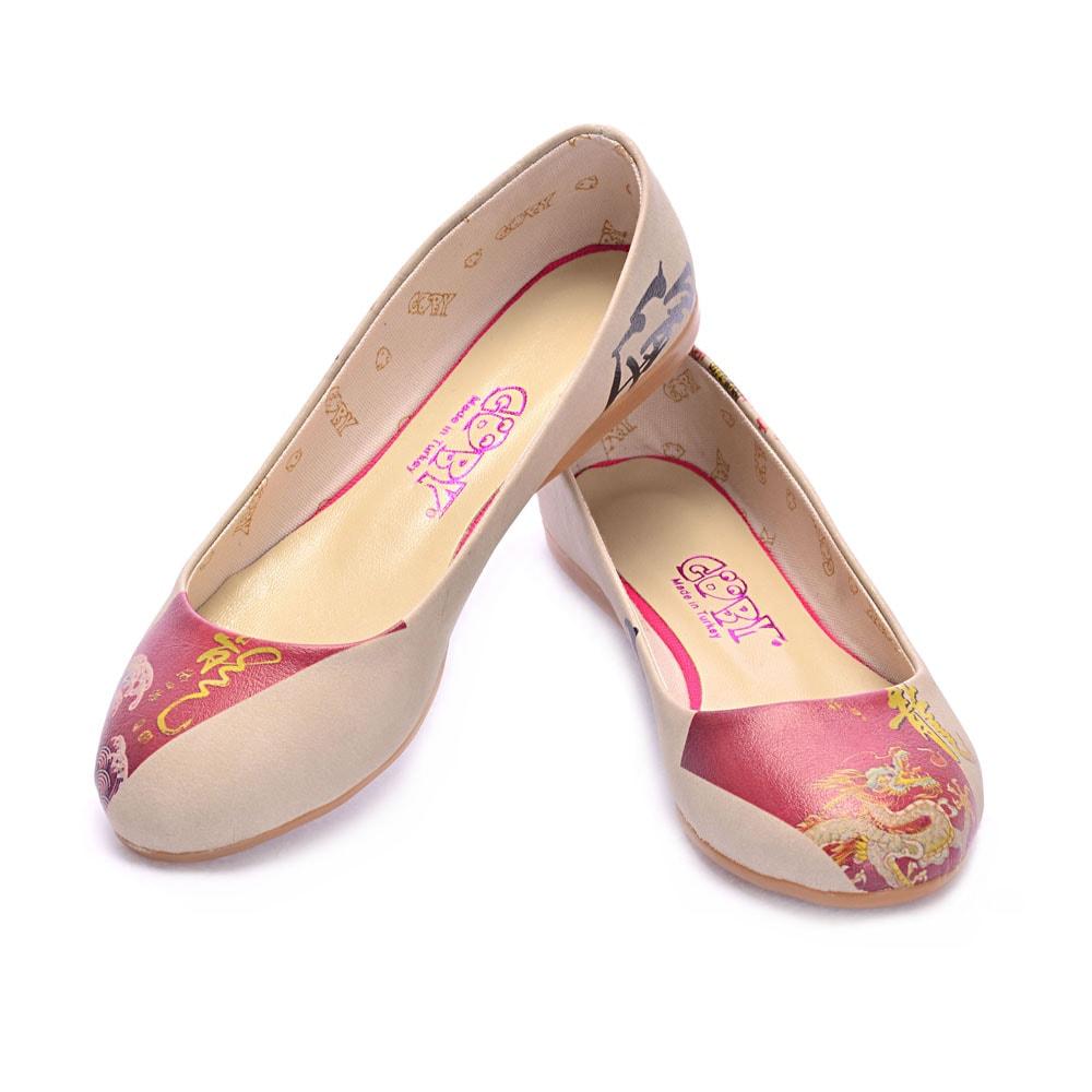 Chinese Dragon Ballerinas Shoes 1037 (1405793501280)