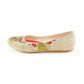 Spiral Flower Ballerinas Shoes 1056 (506262519840)