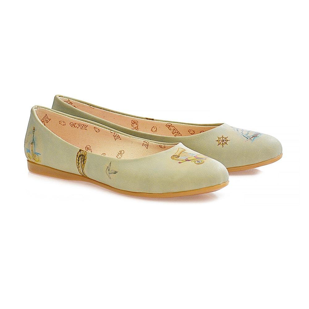 Ship and Travel Ballerinas Shoes 1082 (1405793730656)