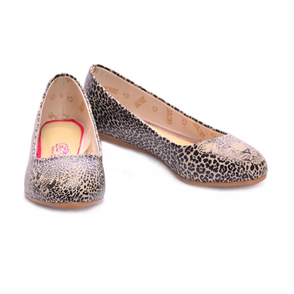 Leopard Look Ballerinas Shoes 1089 (506263535648)