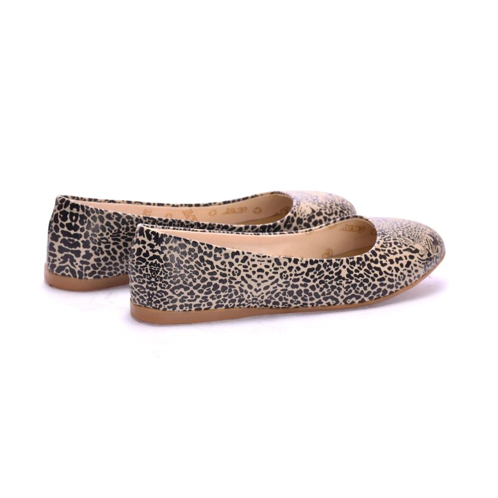 Leopard Look Ballerinas Shoes 1089 (506263535648)