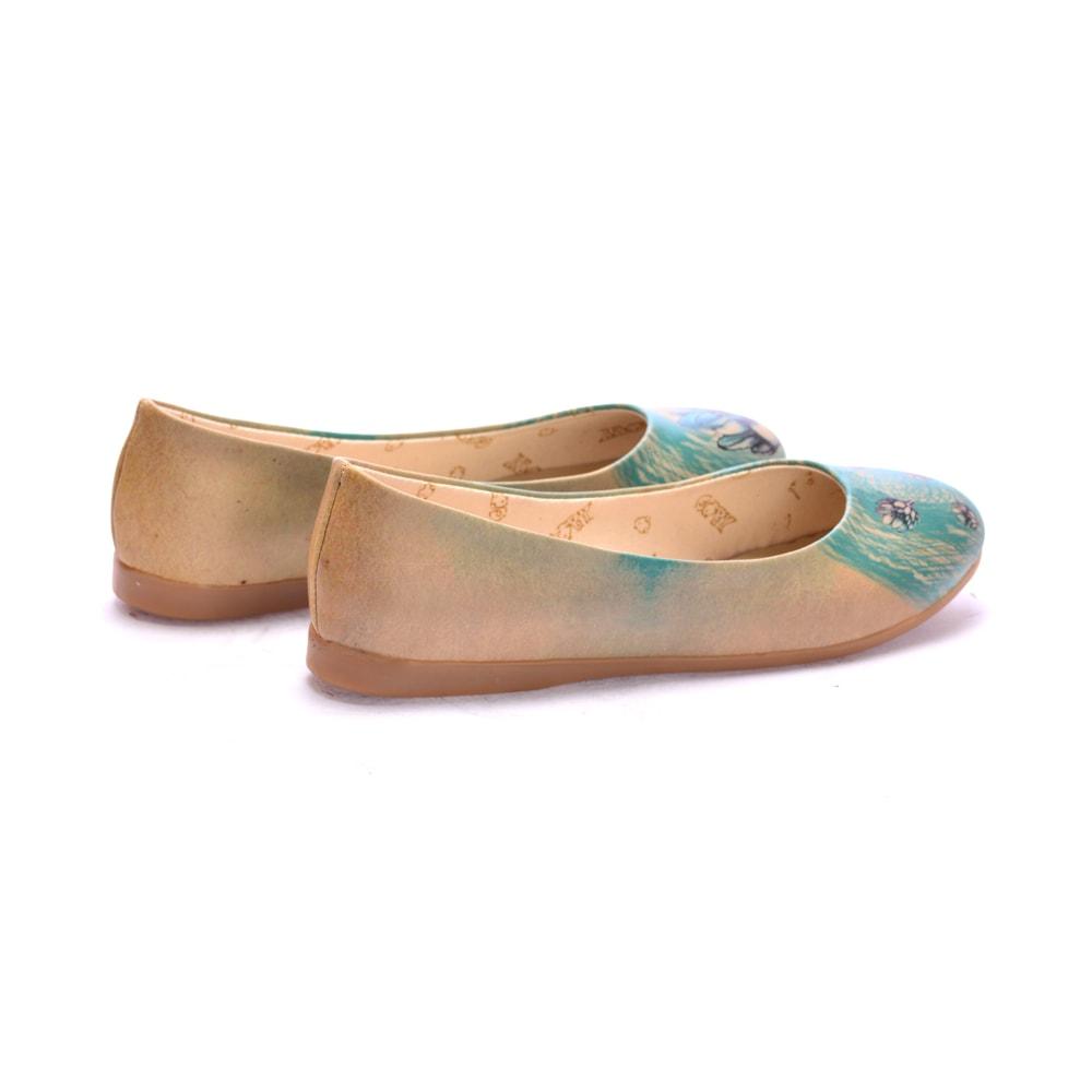 Artichoke Flower Ballerinas Shoes 1092 (506263732256)