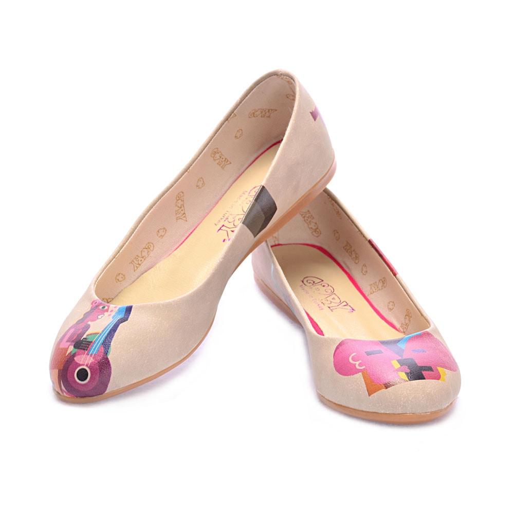 Abstract Music and Dialogue Ballerinas Shoes 1095 (506263830560)