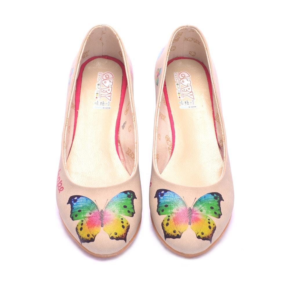 Colorful Butterfly Ballerinas Shoes 2012 (1405795041376)