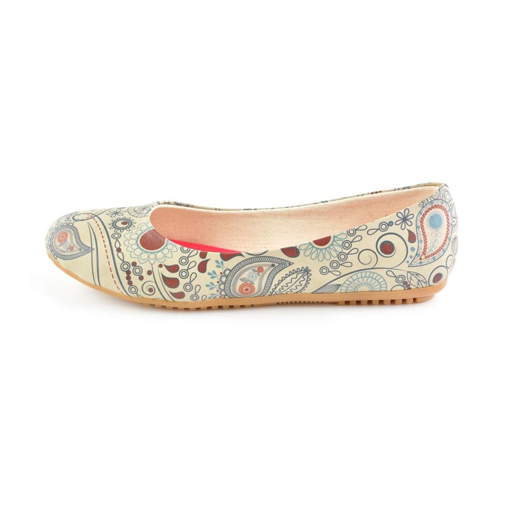 Pattern Ballerinas Shoes 2013 (1405795074144)