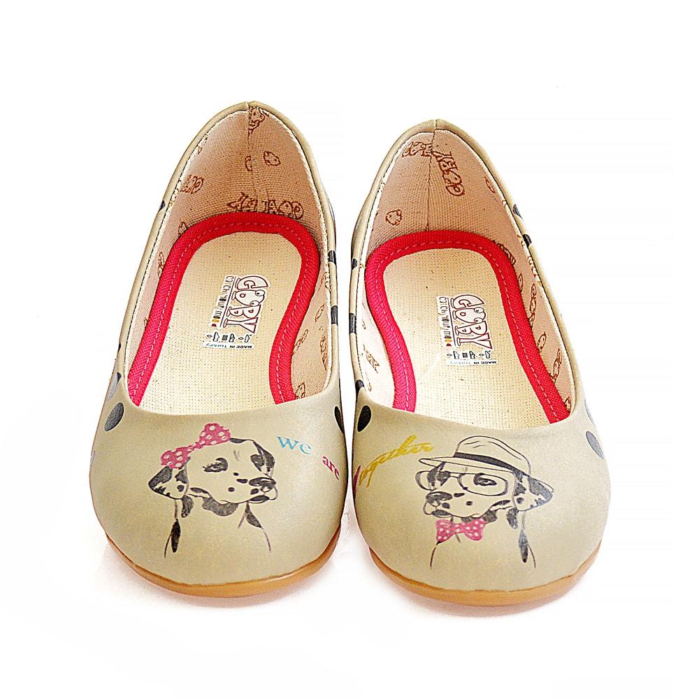 Dalmatian Frendly Ballerinas Shoes 2014 (506264223776)