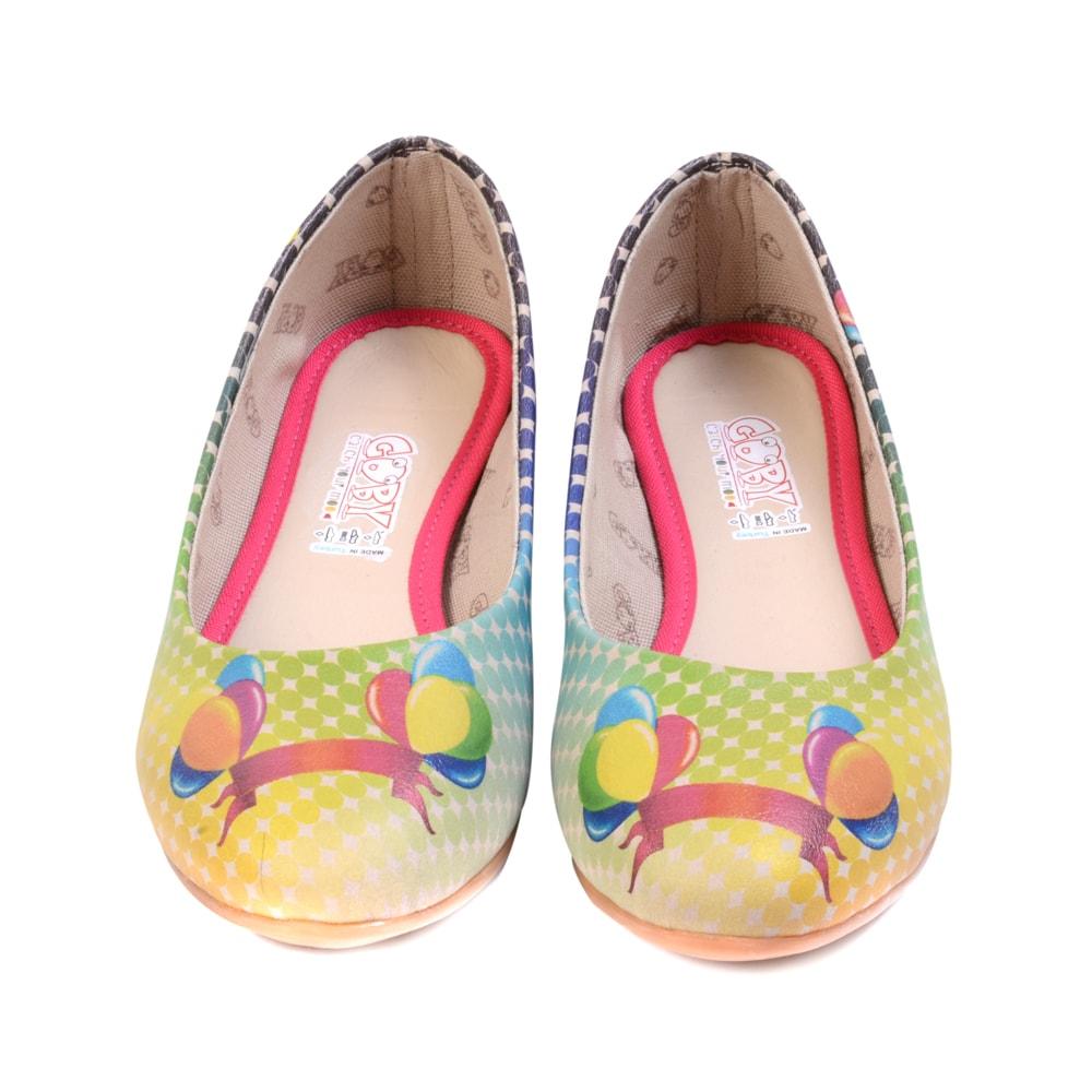 Colorful Balloons Ballerinas Shoes 2021 (1405795303520)