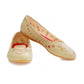 Flowers Heart Ballerinas Shoes 2032 (1405795663968)