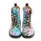 Painted Zebra Long Boots AMAR112 (1329363681376)