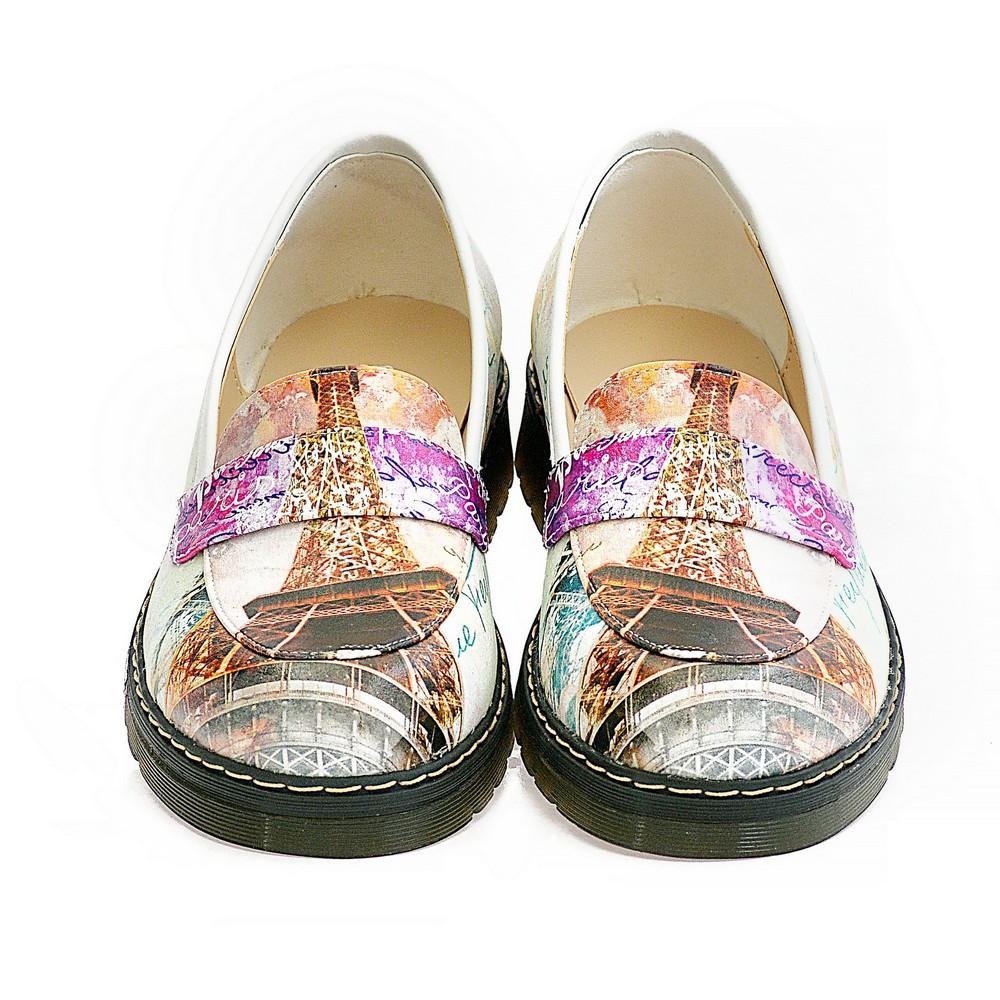 Paris and Eifel Towers Sneakers Shoes AMOX103 (1329358766176)