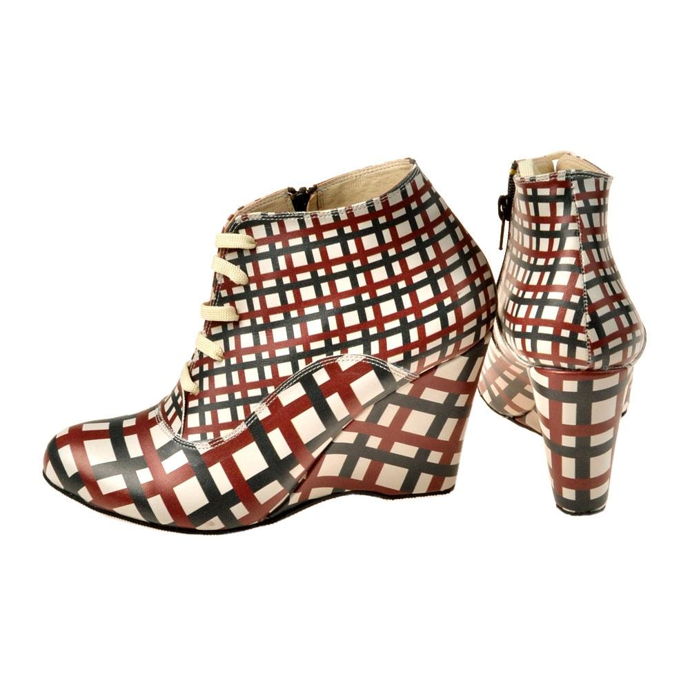 Squares Ankle Boots BT202 (1405795762272)