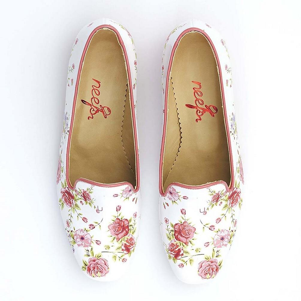 Flowers Career Heel Shoes BYZ201 (770201223264)
