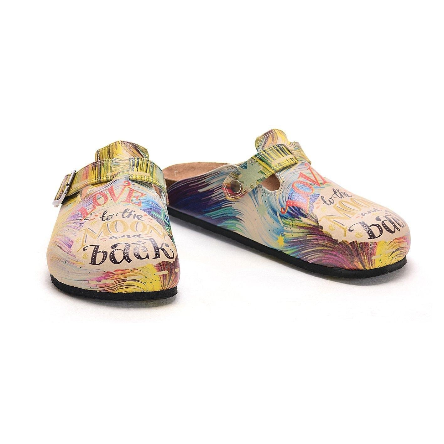 Peach Love You To The Moon & Back Clogs CAL309 (737682128992)