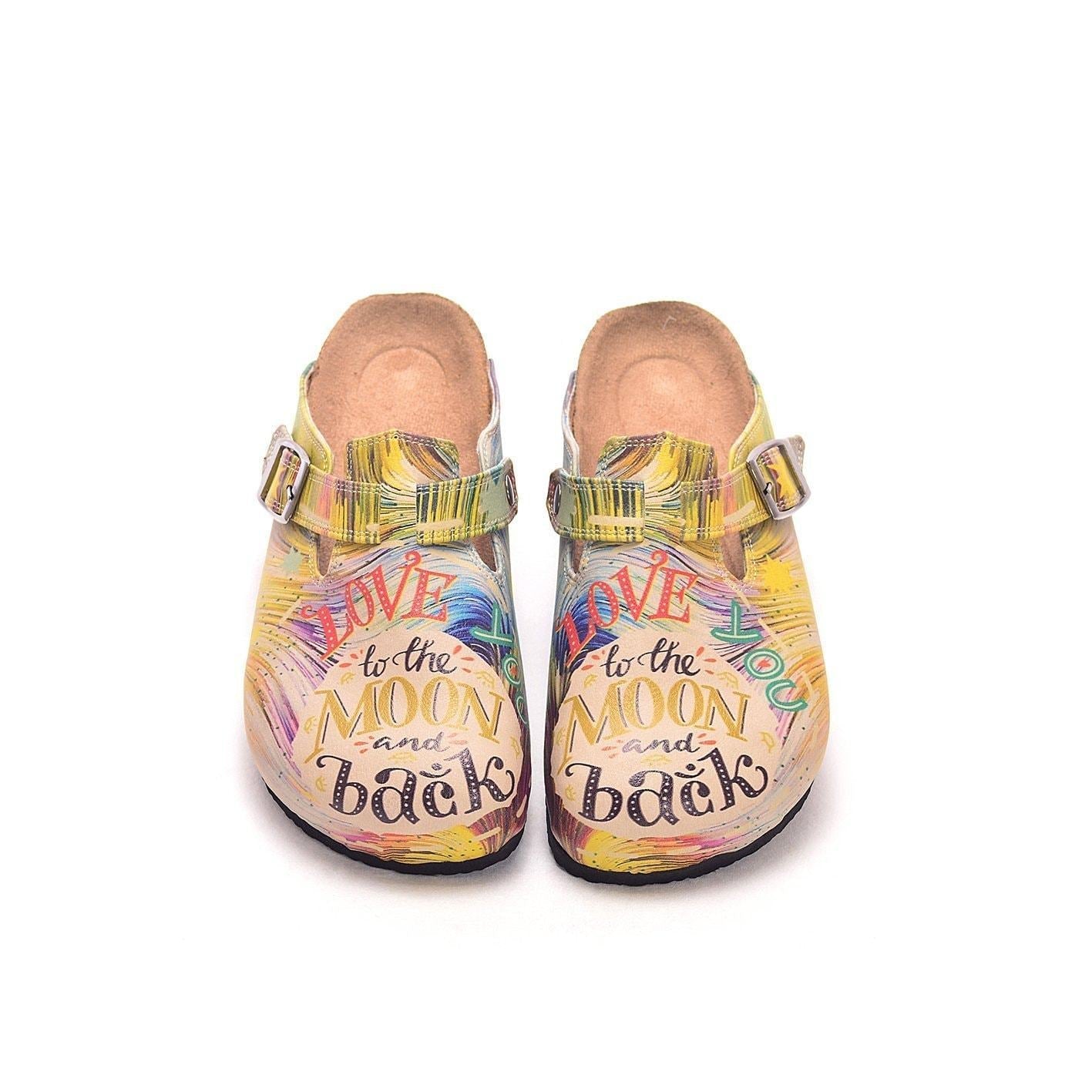 Peach Love You To The Moon & Back Clogs CAL309 (737682128992)