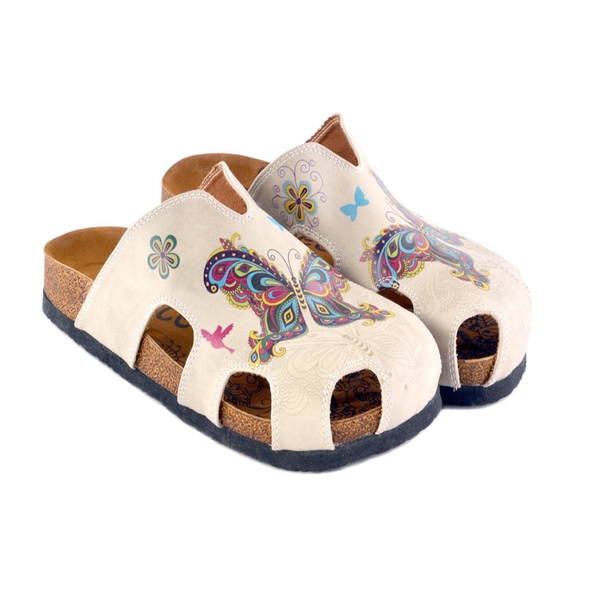 Butterfly and Bird Clogs CAL608 (737667907680)
