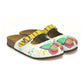 Green & Pink Butterfly Clogs CAL802 (737679573088)