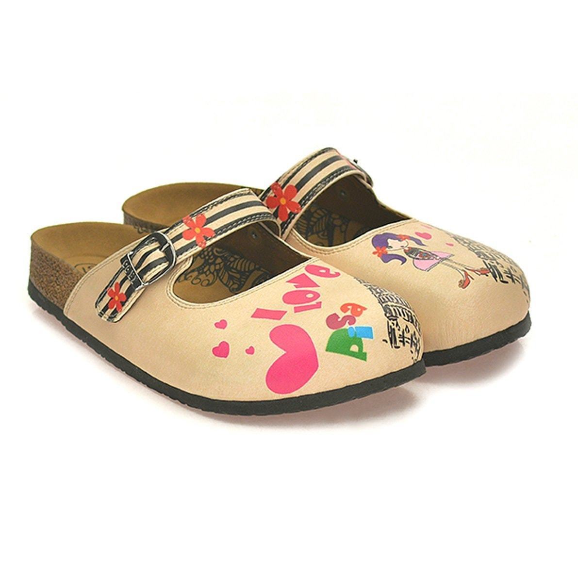 I Love Pisa Clogs CAL803 (737667743840)