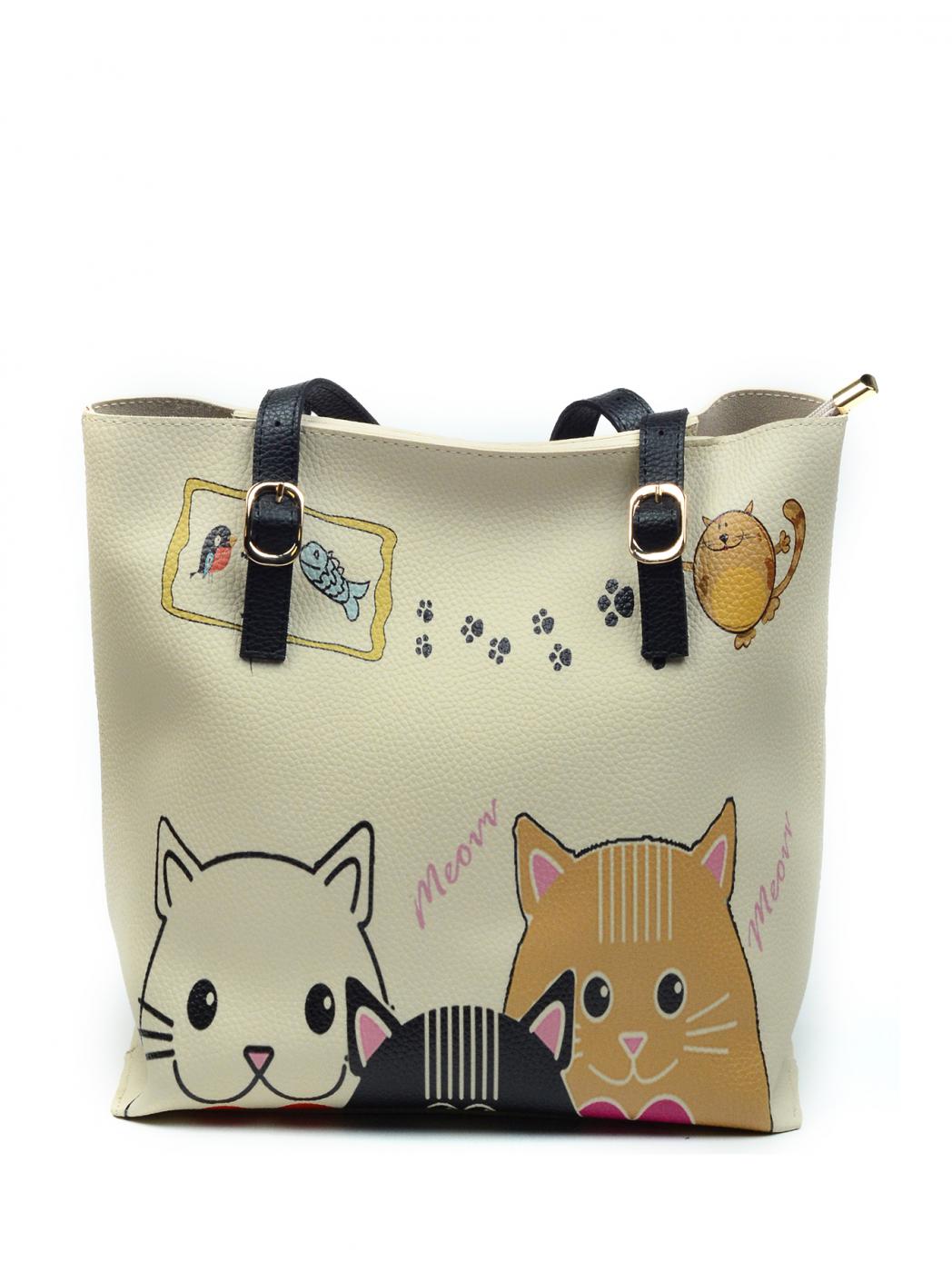 Hello Cats Hand Bags CAN309