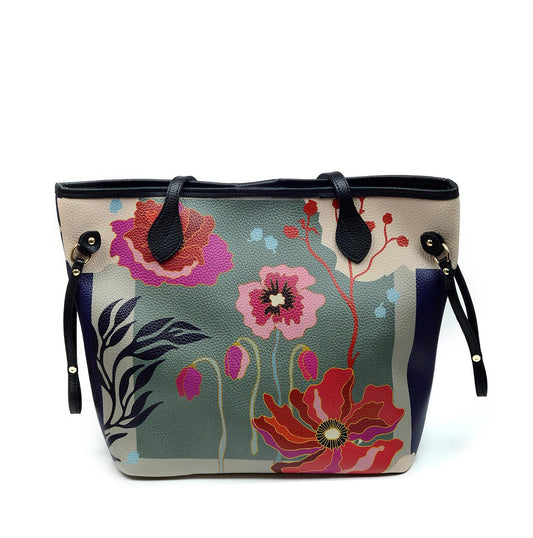 Poppy Flower Hand Bags CAN405