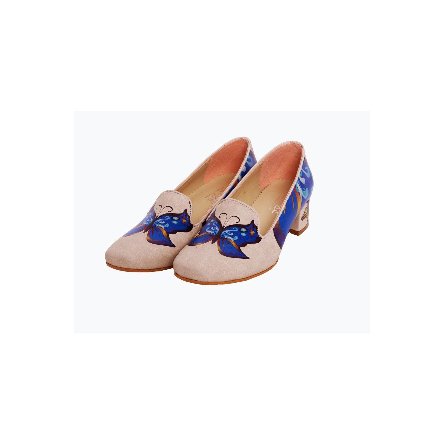 Butterfly Career Heel Shoes DB112 (1405803233376)