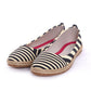 Striped Ballerinas Shoes FBR1199 (506265698336)
