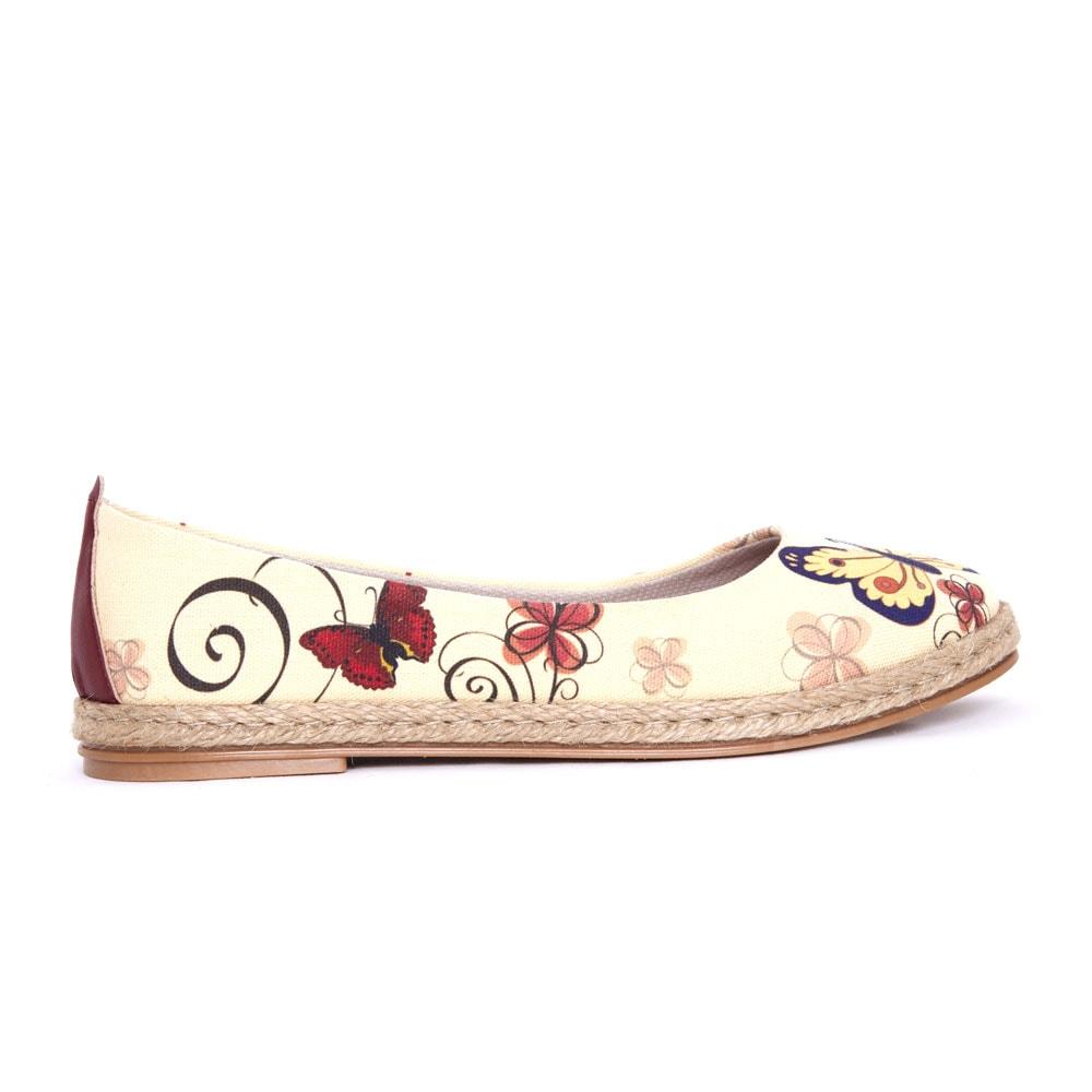Butterfly Ballerinas Shoes FBR1208 (1405805461600)