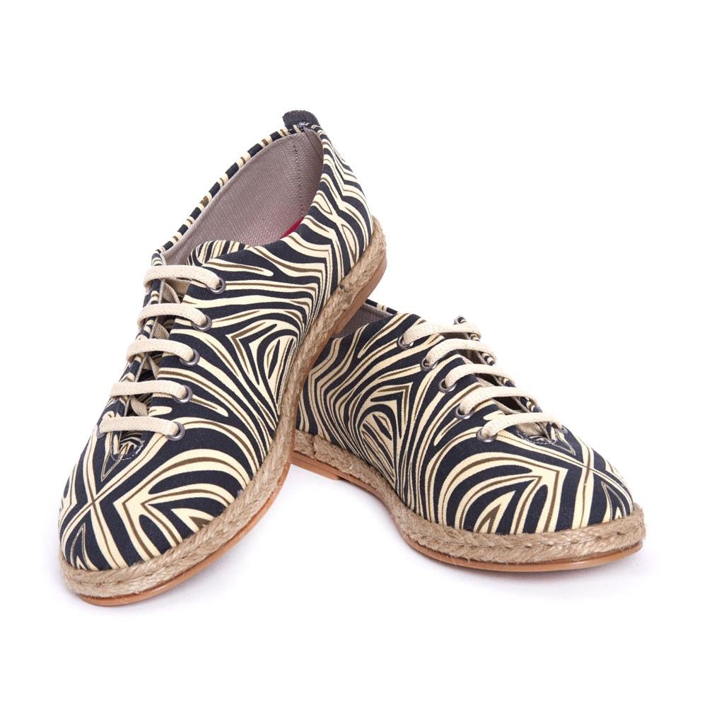 Zebra Style Ballerinas Shoes FBR1222 (506265927712)