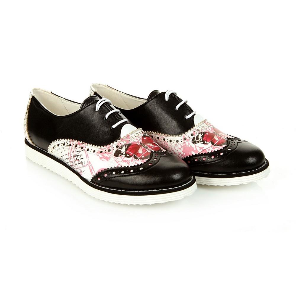 Butterfly Oxford Shoes GNG104 (1421165428832)