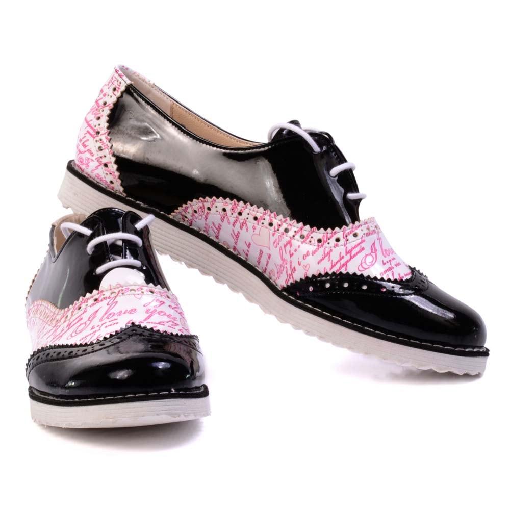 I Love You Oxford Shoes GNG201 (506266255392)