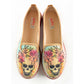 Flowering Skull Sneakers Shoes HVD1469 (506268221472)