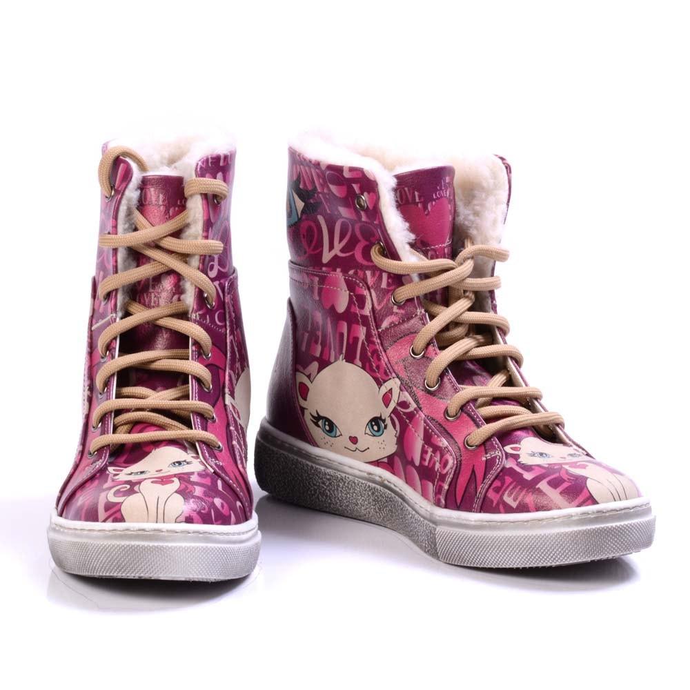 Sweet Cat Short Boots JAS109 (506268287008)