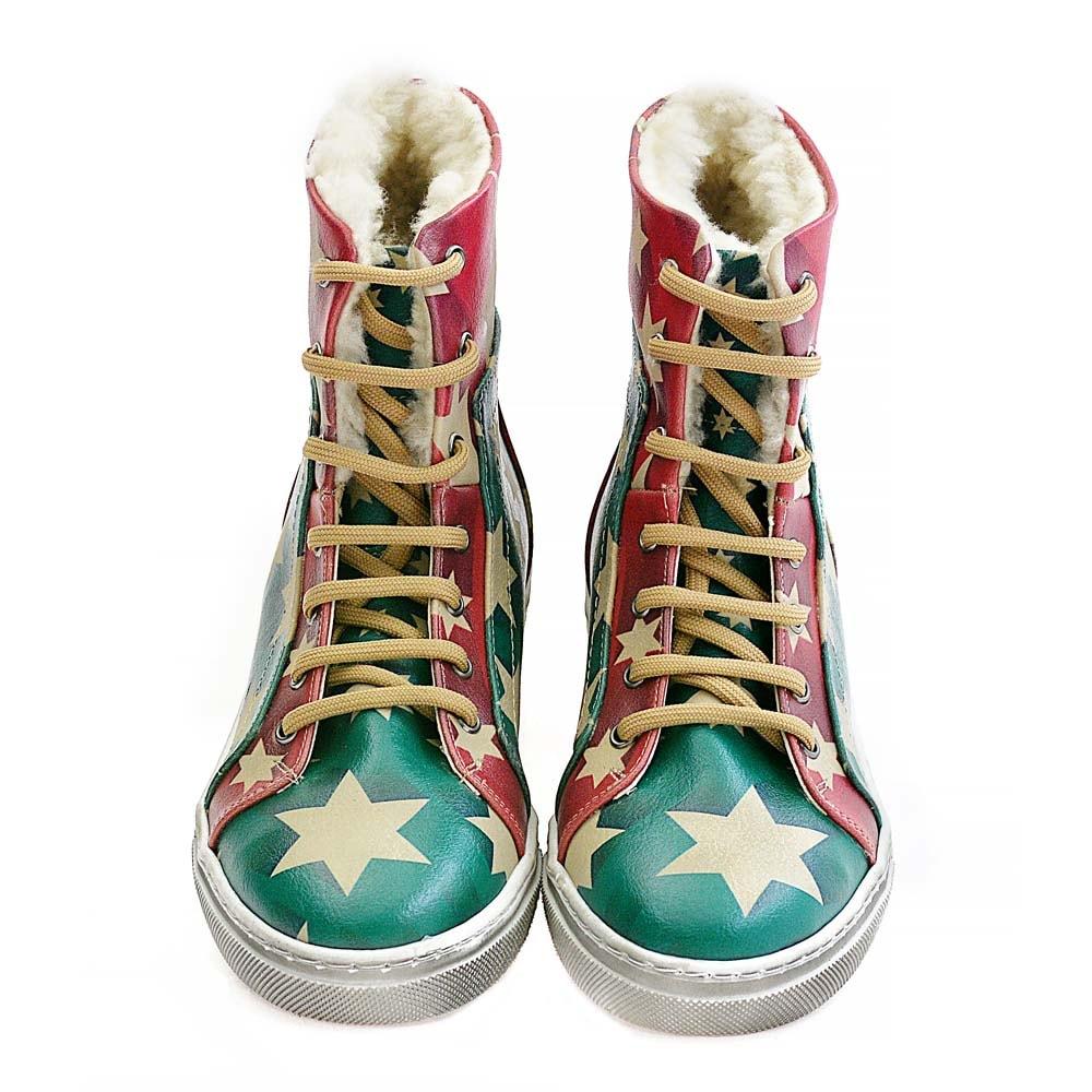 Stars Short Boots JAS111 (506268319776)