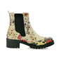 Flowers Short Boots LAS104 (1421187448928)
