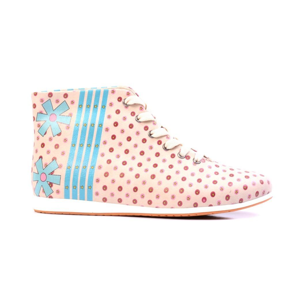 Pretty Blossom Short Boots LND1123 (1421190430816)